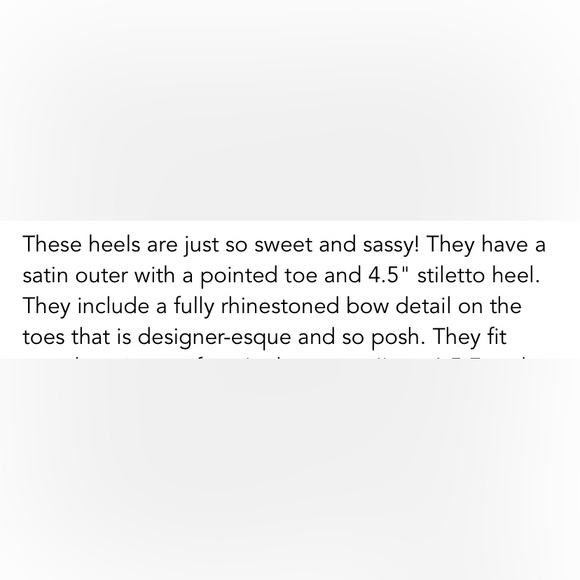 Pink Rhinestone Heels - Picture 3 of 3